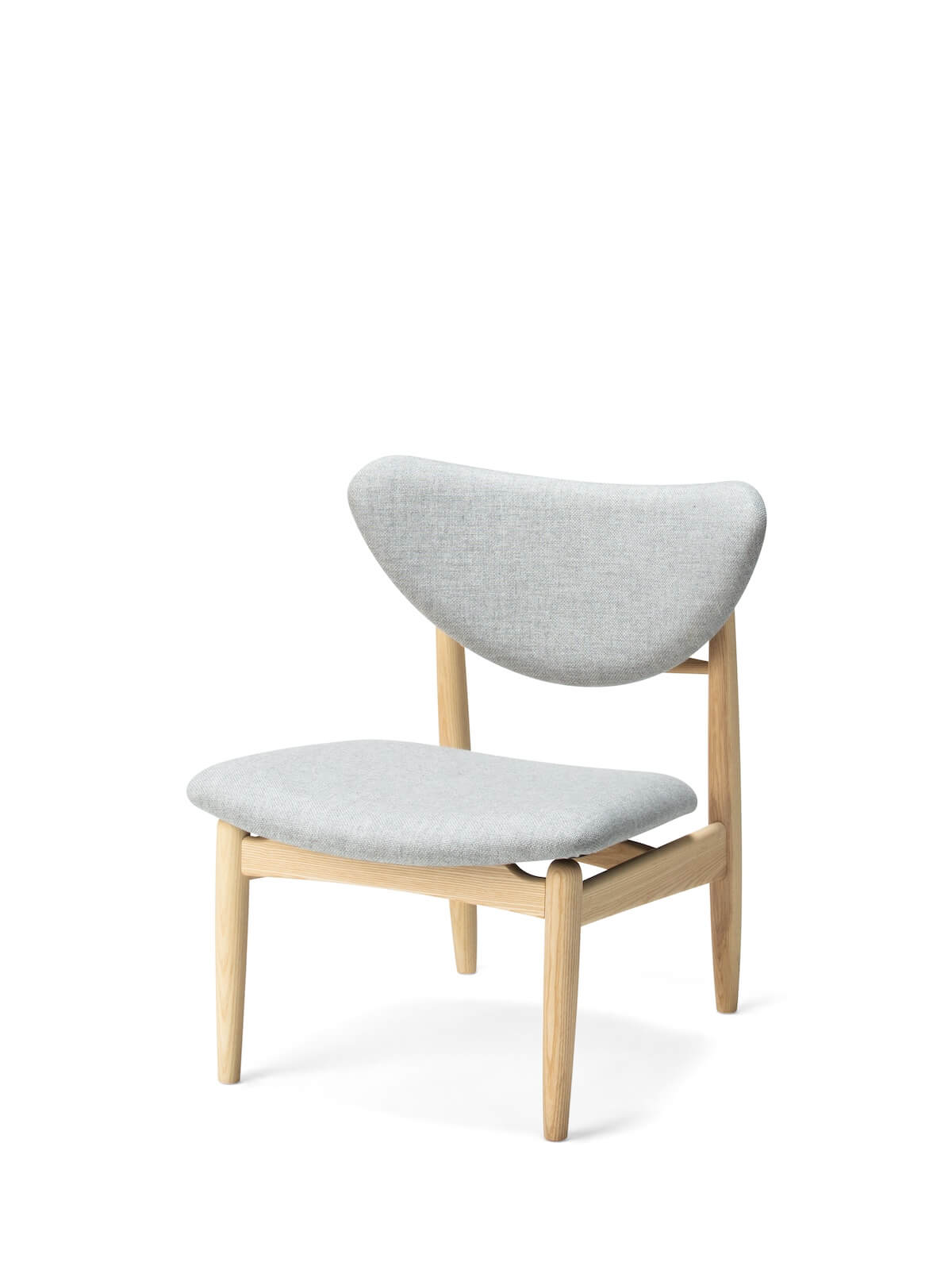 平田椅子製作所 / ピソリーノ ラウンジチェア / ナチュラルホワイト Fabric by Maharam