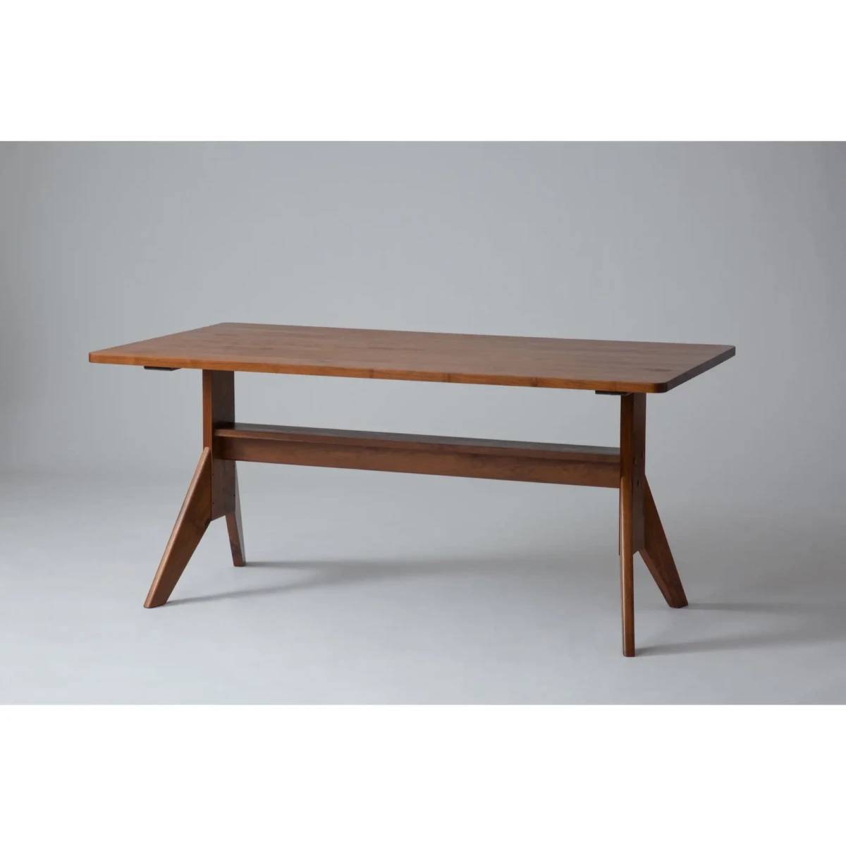 大川家具 オリジナルダイニングテーブル / 矢脚 /  広葉樹無垢材4種類